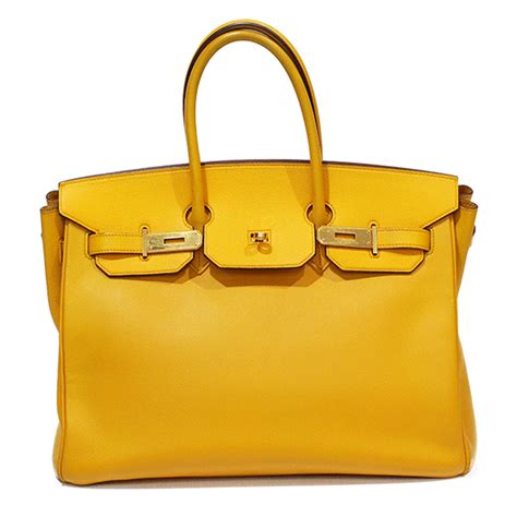 hermes birkin purse yellow|Hermes Birkin the real.